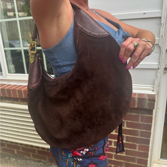Gucci brown suede bag - Picture 12 of 16